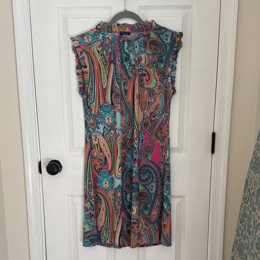 Tommy Hilfiger Multicolor Paisley Mini Dress